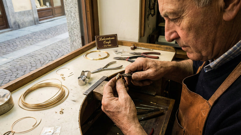 Handgefertigt in Italien — Warum Herkunft bei 750er Goldschmuck alles bedeutet